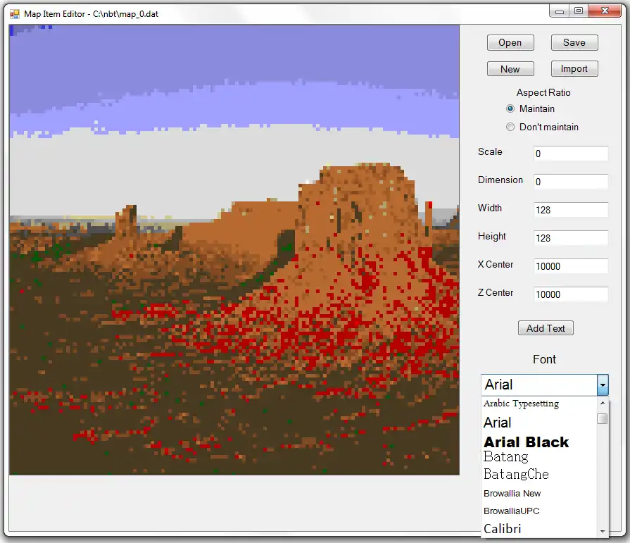 Download web tool or web app MapItemEdit to run in Linux online