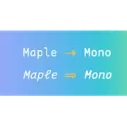 Tải xuống miễn phí ứng dụng Maple Font Linux để chạy trực tuyến trong Ubuntu trực tuyến, Fedora trực tuyến hoặc Debian trực tuyến