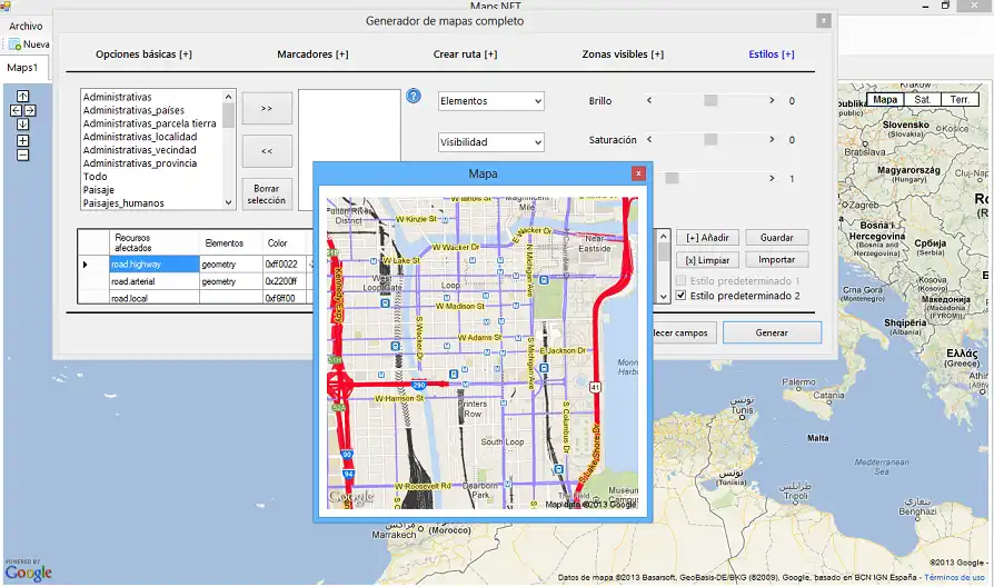 ابزار وب یا برنامه وب Maps.NET را برای اجرای آنلاین در ویندوز از طریق لینوکس به صورت آنلاین دانلود کنید