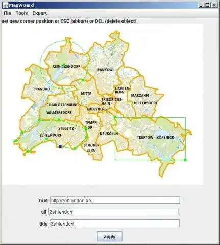 Download web tool or web app MapWizard
