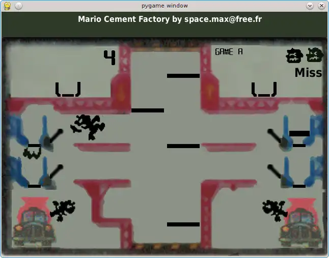 Pobierz narzędzie internetowe lub aplikację internetową Mario Cement Factory, aby działać w systemie Linux online