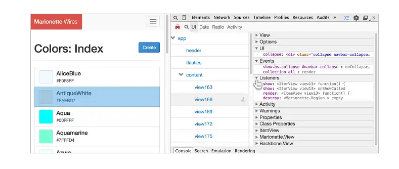 Mag-download ng web tool o web app na Marionette.js