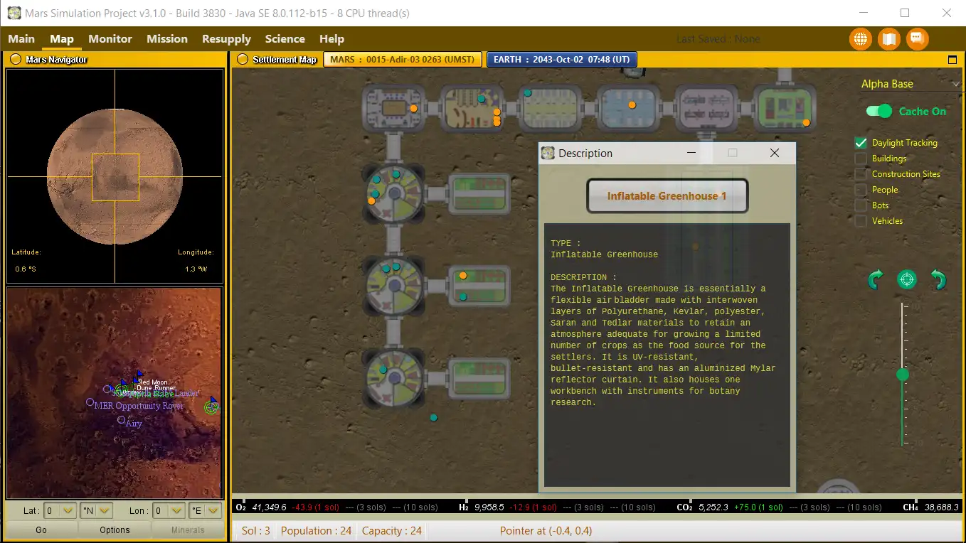 Download web tool or web app Mars Simulation Project to run in Linux online