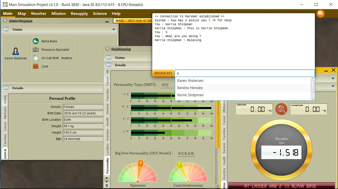 Download web tool or web app Mars Simulation Project to run in Linux online