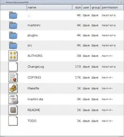Download web tool or web app Martini File Manager