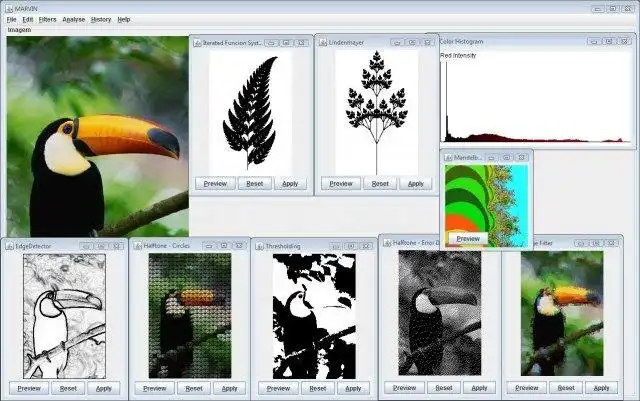 Download webtool of webapp Marvin Image Processing Framework