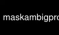 Run maskambigprote in OnWorks free hosting provider over Ubuntu Online, Fedora Online, Windows online emulator or MAC OS online emulator