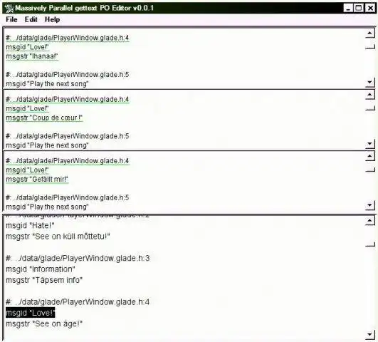 Download web tool or web app Massively Parallel PO Editor