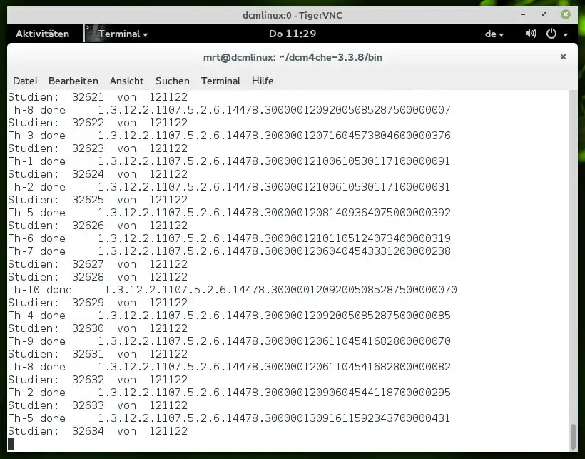 Download web tool or web app MassMove PACS Migration