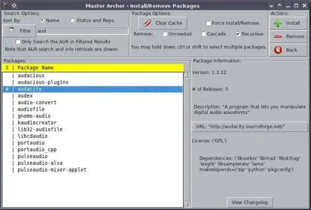 Download web tool or web app Master Archer