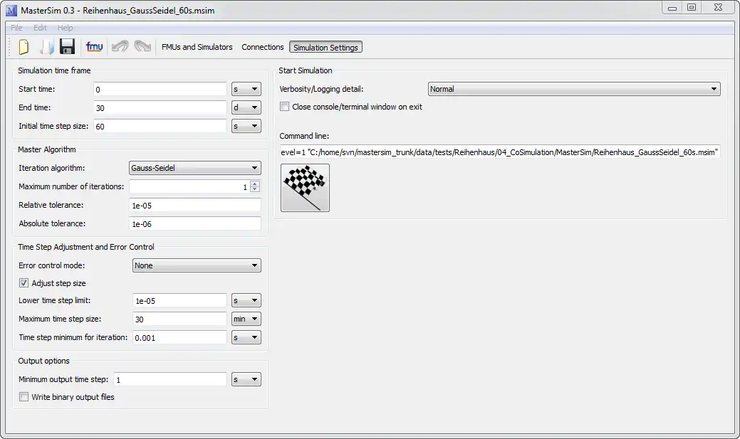 Download web tool or web app MasterSim to run in Linux online