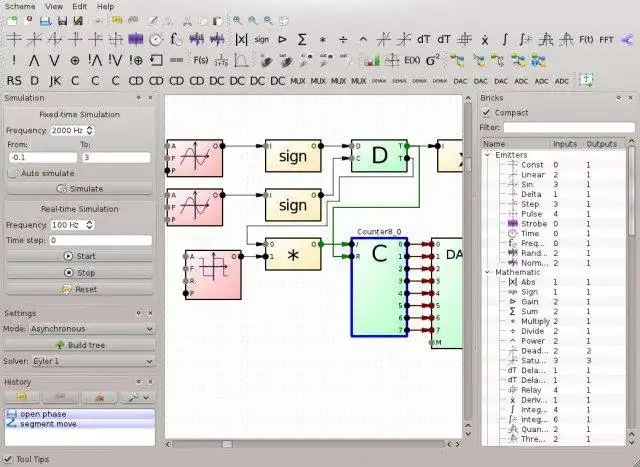 قم بتنزيل أداة الويب أو تطبيق الويب Math Bricks للتشغيل في Linux عبر الإنترنت