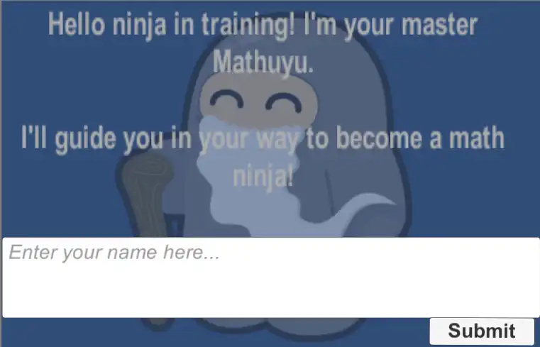 Web aracını veya web uygulamasını indirin Math Ninja