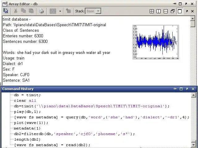 Pobierz narzędzie internetowe lub aplikację internetową MATLAB Audio Database Toolbox