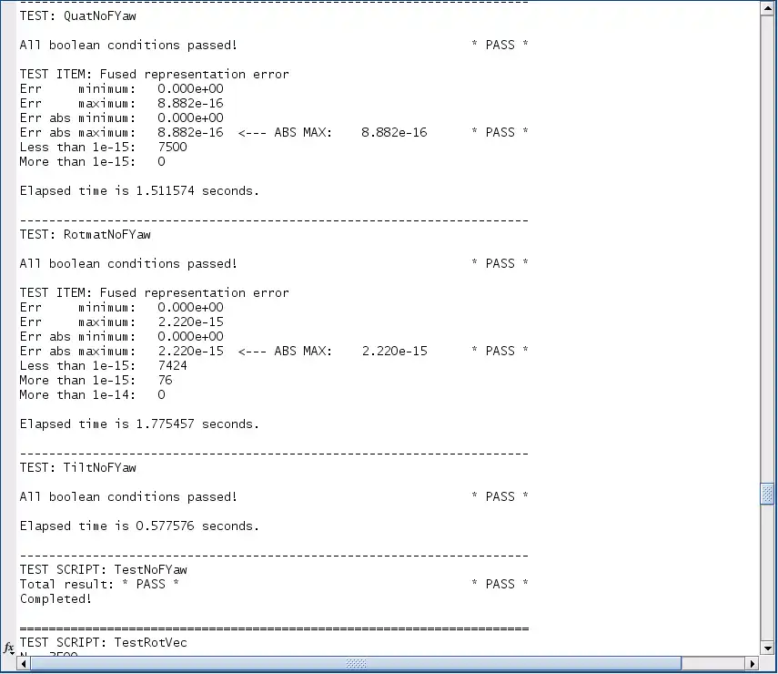 Download web tool or web app Matlab/Octave Rotations Library