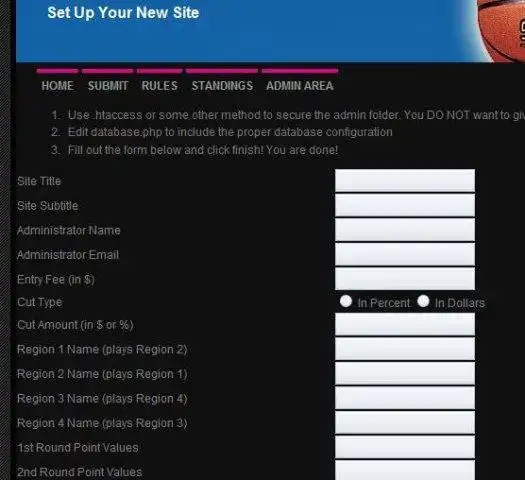 Muat turun alat web atau apl web Matts March Madness untuk dijalankan dalam Windows dalam talian melalui Linux dalam talian