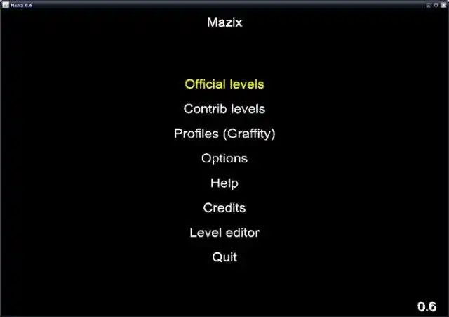 下载 Web 工具或 Web 应用程序 Mazix 以在 Linux 中在线运行