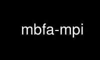 Run mbfa-mpi in OnWorks free hosting provider over Ubuntu Online, Fedora Online, Windows online emulator or MAC OS online emulator