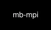 Run mb-mpi in OnWorks free hosting provider over Ubuntu Online, Fedora Online, Windows online emulator or MAC OS online emulator