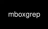 Esegui mboxgrep nel provider di hosting gratuito OnWorks su Ubuntu Online, Fedora Online, emulatore online Windows o emulatore online MAC OS