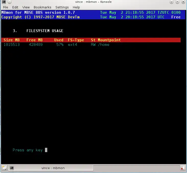 Download webtool of webapp MBSE BBS voor Linux Unix