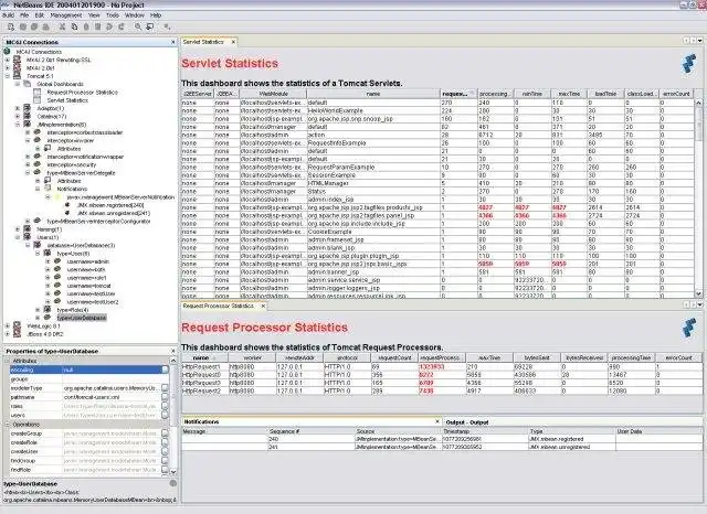 Download web tool or web app MC4J JMX Console