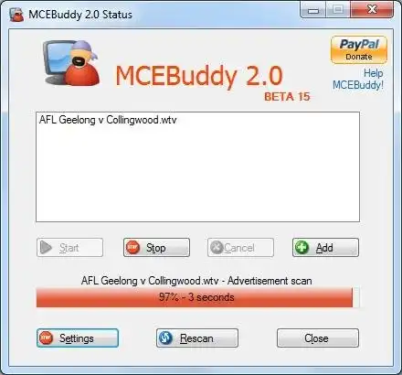 Télécharger l'outil Web ou l'application Web MCEBuddy