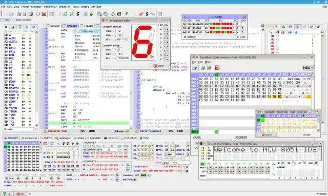 Téléchargez l'outil Web ou l'application Web MCU 8051 IDE pour l'exécuter sous Linux en ligne