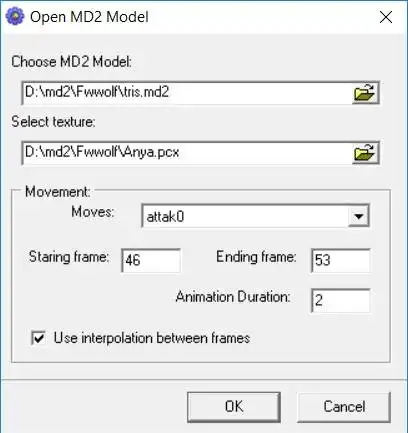 Download webtool of webapp MD2 Viewer om online in Windows online via Linux te draaien