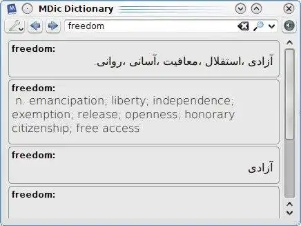 Download web tool or web app MDic Dictionary