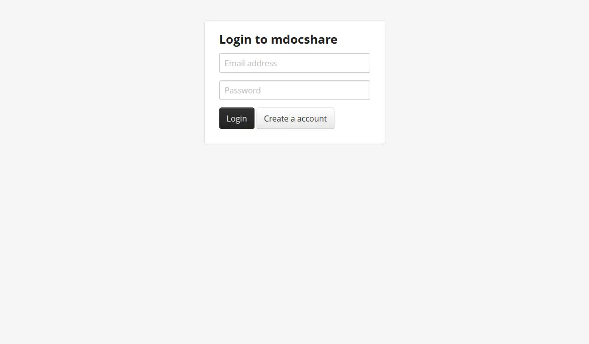 Download web tool or web app mdocshare