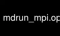Run mdrun_mpi.openmpi in OnWorks free hosting provider over Ubuntu Online, Fedora Online, Windows online emulator or MAC OS online emulator