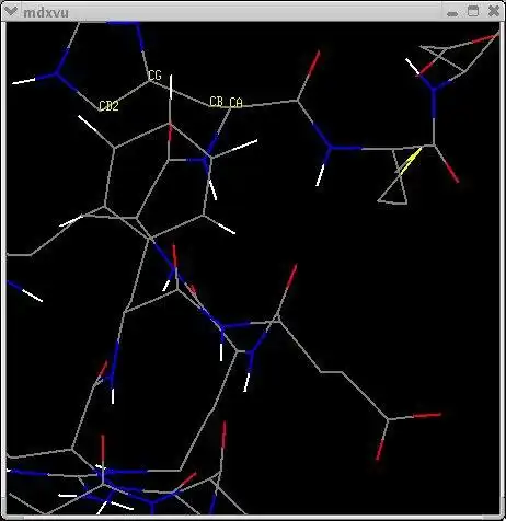 Mag-download ng web tool o web app mdxvu - molecular dynamics X11 viewer. upang tumakbo sa Linux online