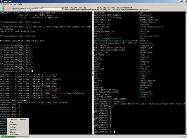 WebツールまたはWebアプリMEConsoleをダウンロード-SSH/Telnet/CMDクライアント