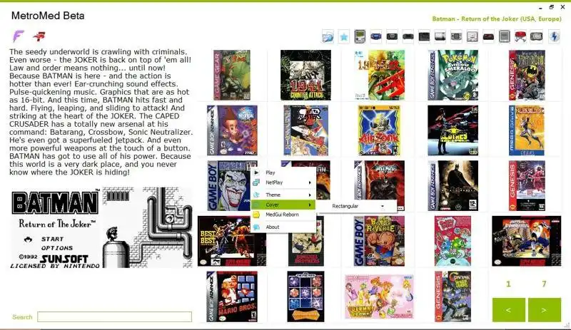 I-download ang web tool o web app MedGui Reborn MetroMed para tumakbo sa Windows online sa Linux online