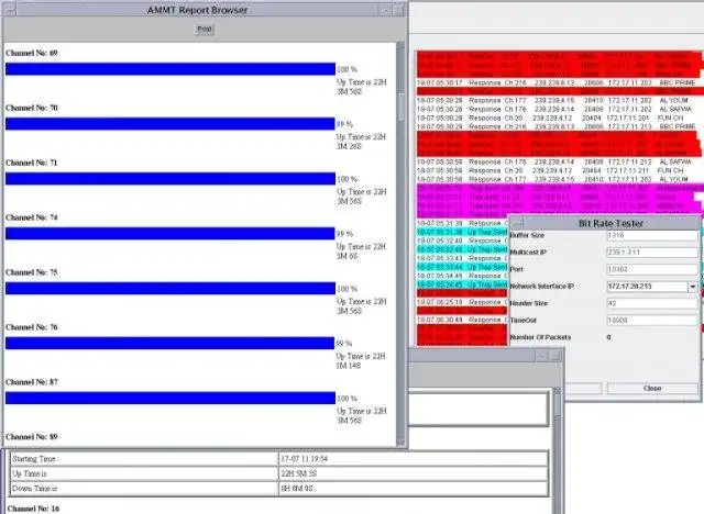 WebツールまたはWebアプリをダウンロードするMediaTester Multicast Monitoring