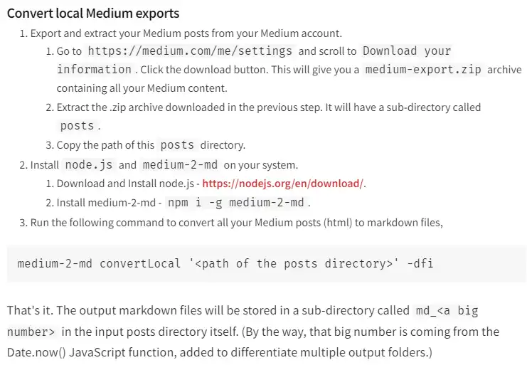 Download web tool or web app medium-2-md