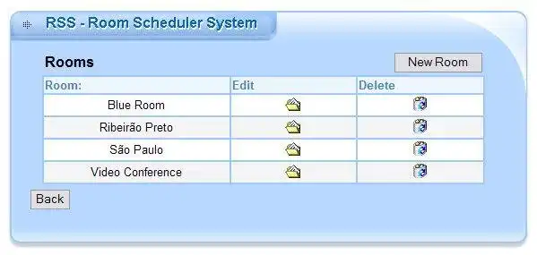 ดาวน์โหลดเครื่องมือเว็บหรือเว็บแอพ Meeting Room Scheduler System