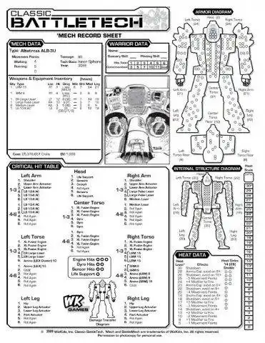 웹 도구 또는 웹 앱 MegaMekLab 다운로드