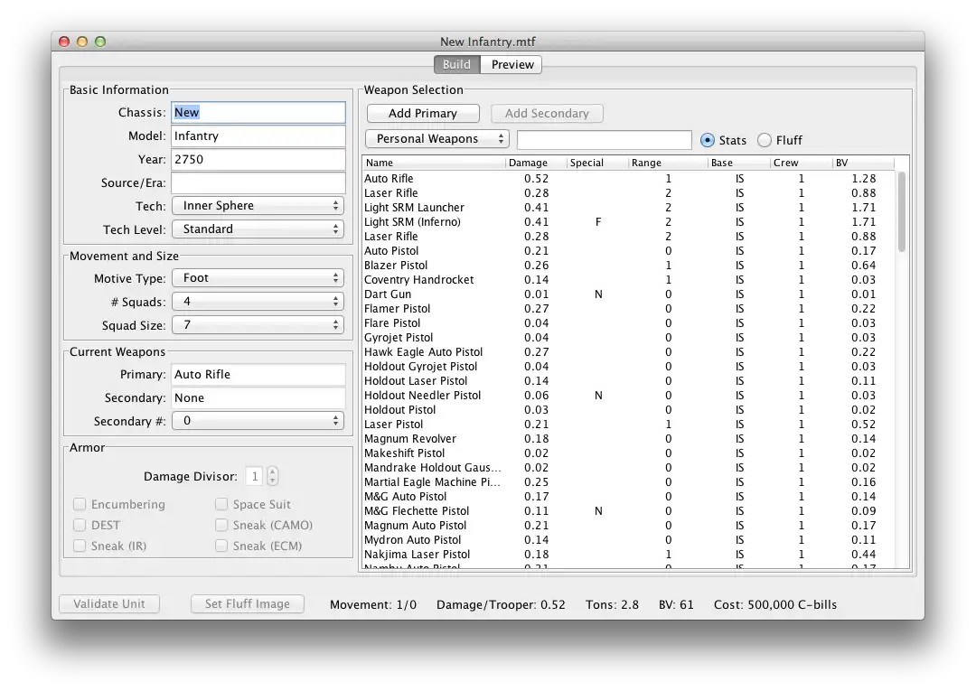 Download web tool or web app MegaMekLab to run in Linux online