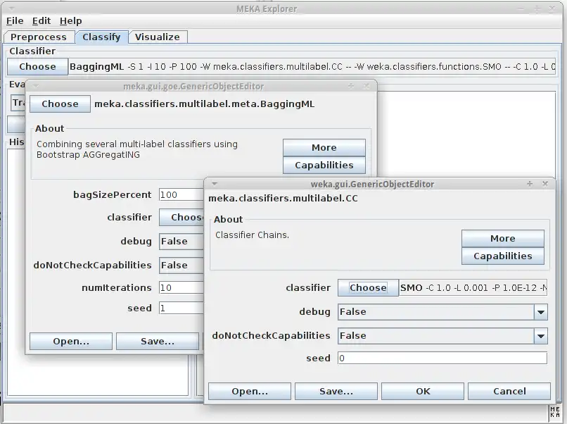 Download web tool or web app MEKA to run in Linux online