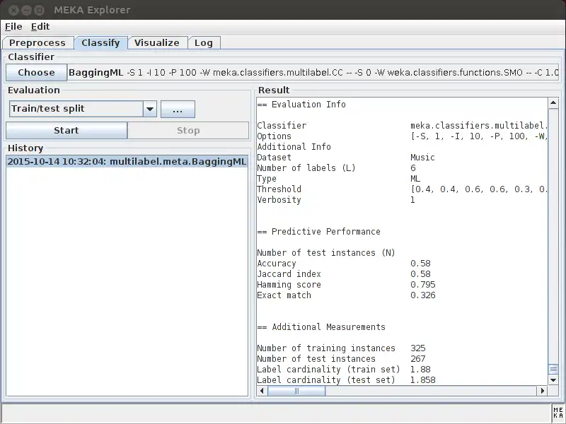 Scarica lo strumento web o l'app web MEKA per l'esecuzione in Linux online