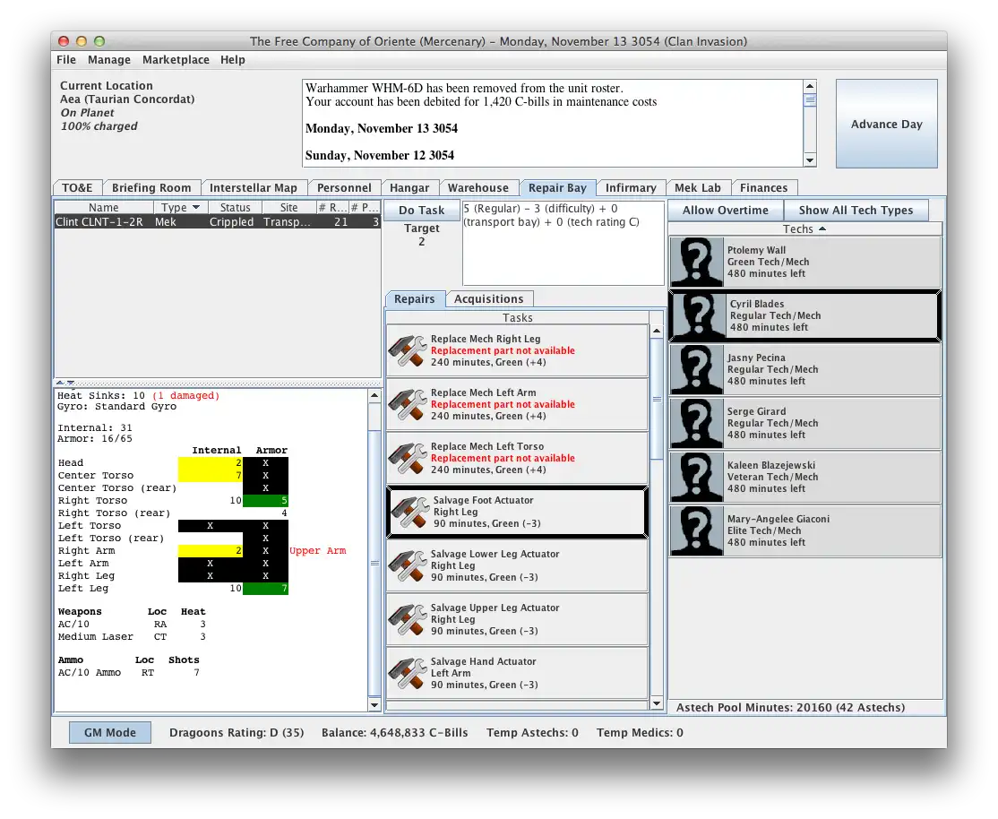 Download web tool or web app MekHQ to run in Windows online over Linux online