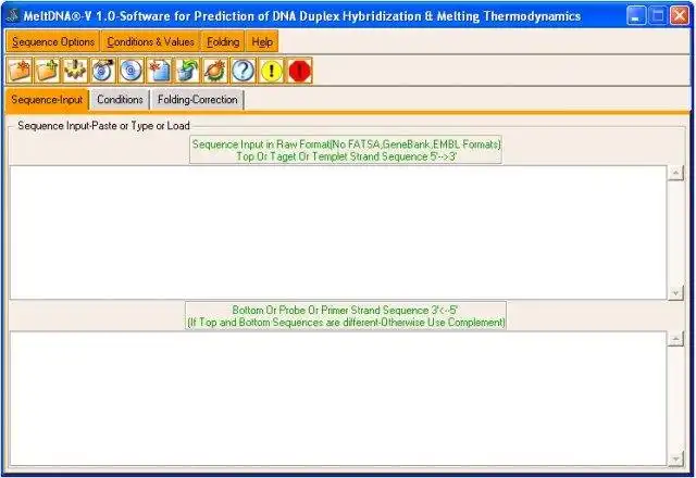 Download web tool or web app MeltDNA