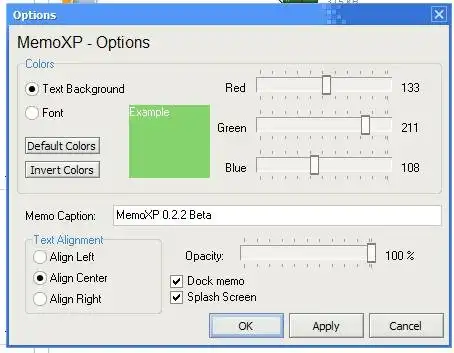 Download web tool or web app MemoXP