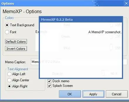 Web ツールまたは Web アプリ MemoXP をダウンロード