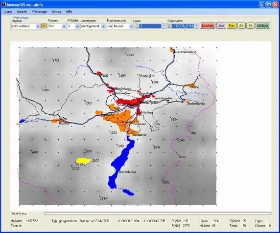 Download webtool of webapp MensorGIS