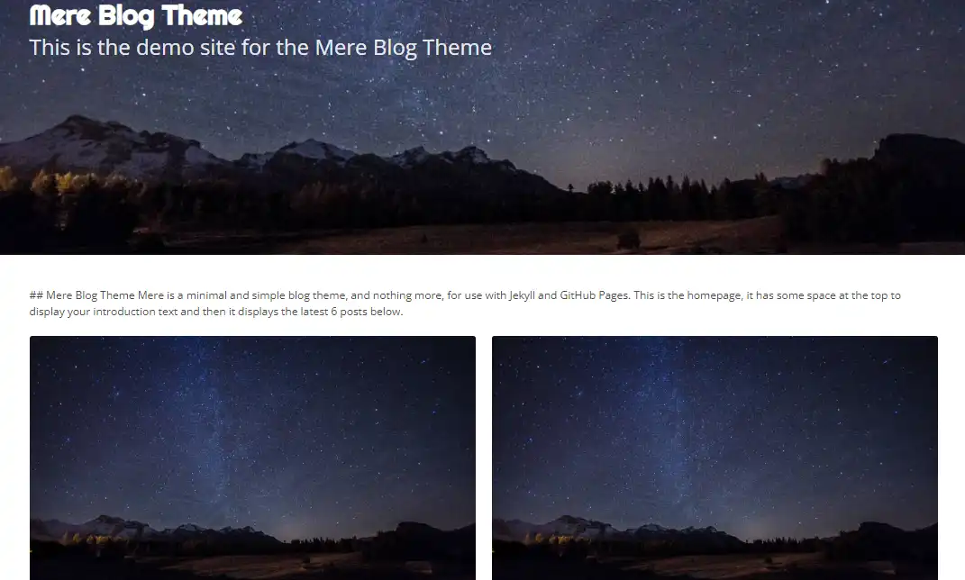 Download web tool or web app mere-blog-theme
