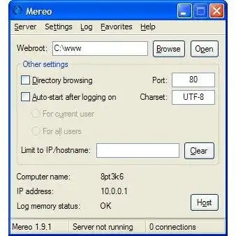 Download web tool or web app Mereo