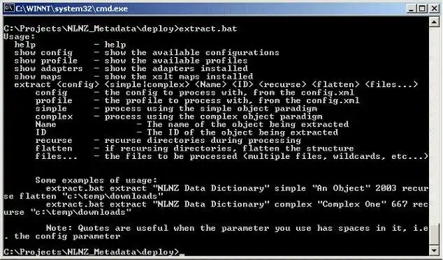Download web tool or web app Metadata Extraction Tool